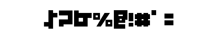 Flight Corps Font OTHER CHARS