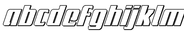 Flight Legion 3D Italic FONT