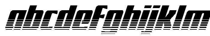 Flight Legion Halftone Italic FONT