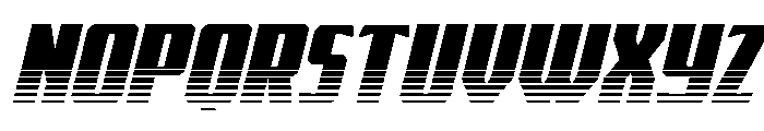 Flight Legion Halftone Font UPPERCASE