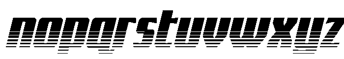 Flight Legion Halftone Font LOWERCASE