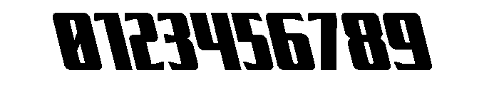 Flight Legion Leftalic Font OTHER CHARS