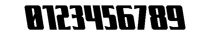 Flight Legion Semi-Leftalic Font OTHER CHARS