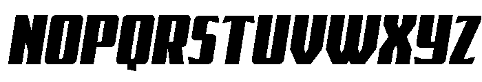 Flight Legion Semi-Straight Font UPPERCASE