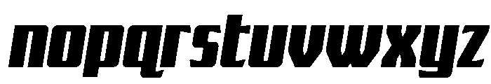 Flight Legion Semi-Straight Font LOWERCASE