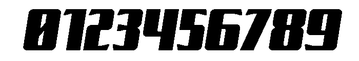 Flight Legion SemiStraight Exp Font OTHER CHARS