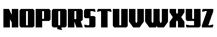 Flight Legion Straight Expand Font UPPERCASE
