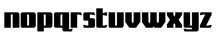Flight Legion Straight Expand Font LOWERCASE