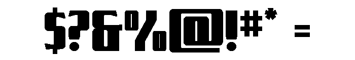 Flight Legion Straight Font OTHER CHARS