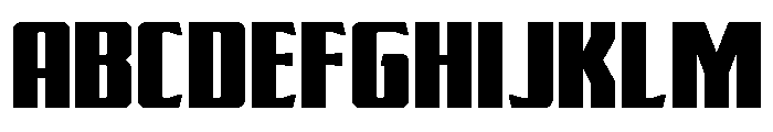 Flight Legion Straight Font UPPERCASE