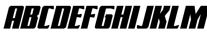 Flight Legion Font UPPERCASE