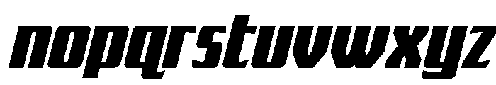 Flight Legion Font LOWERCASE