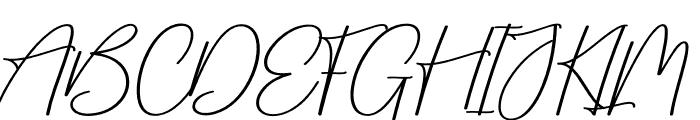 Flight Font UPPERCASE