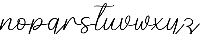 Flight Font LOWERCASE