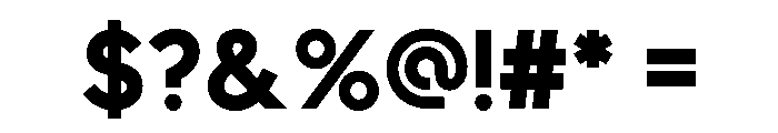 Flipahaus Bold Font OTHER CHARS