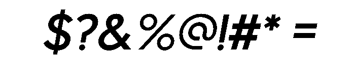 Flipahaus Italic Font OTHER CHARS