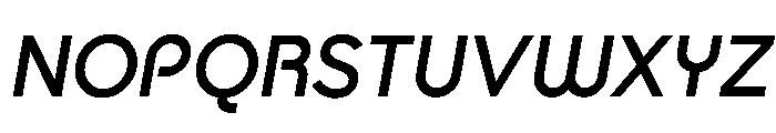 Flipahaus Italic Font UPPERCASE