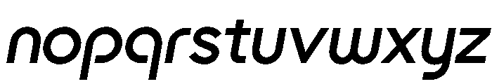 Flipahaus Italic Font LOWERCASE