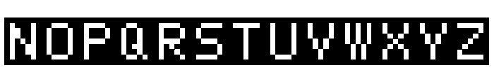 Flipped Regular Font UPPERCASE