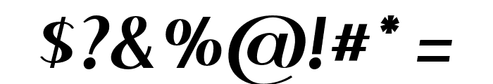 Floane Bold Italic Font OTHER CHARS