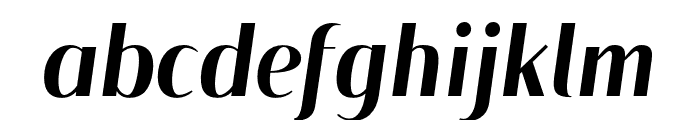 Floane Bold Italic Font LOWERCASE