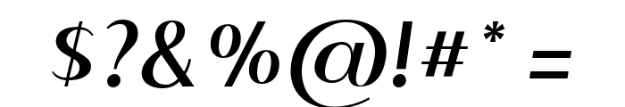 Floane Regular Italic Font OTHER CHARS