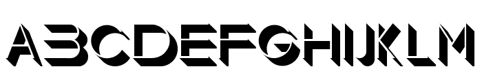 Floorlight Font LOWERCASE