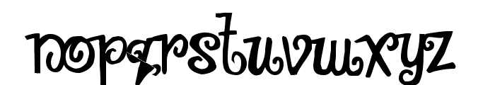 Floozy Font LOWERCASE