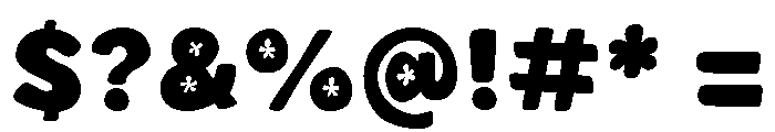 Floral Clover Font OTHER CHARS