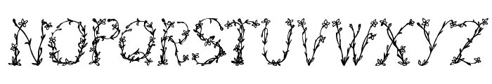 FloralTwo Font LOWERCASE