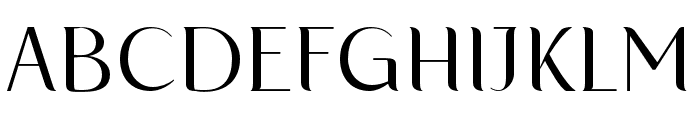 FloraniaTrial-Regular Font UPPERCASE