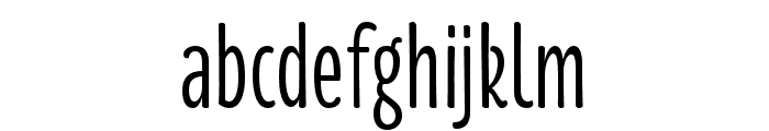 Florence-Regular Font LOWERCASE