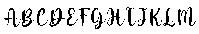 Florencia Demo Font UPPERCASE