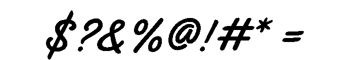 FloridaVibes Font OTHER CHARS