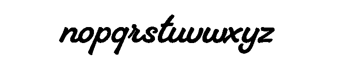 FloridaVibes Font LOWERCASE