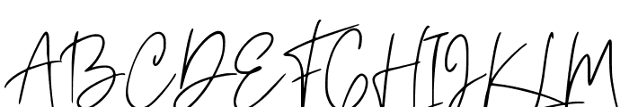 Florita Signature Font UPPERCASE
