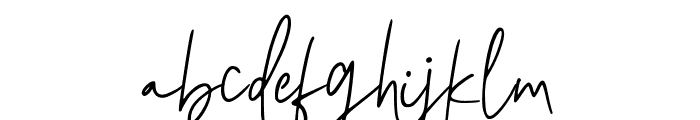 Florita Signature Font LOWERCASE