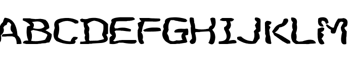 Floup Font LOWERCASE