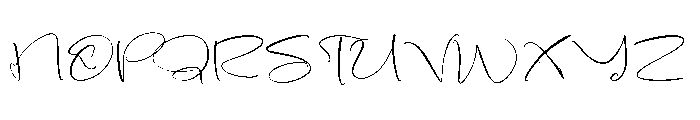 Flower Blossom Font UPPERCASE
