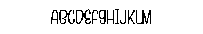Flower Buds Font UPPERCASE