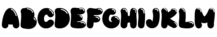 Flower Island Regular Font UPPERCASE