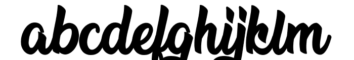 Flower Power Personal Use  Font LOWERCASE