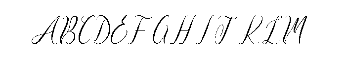 Flower Snow Demo Font UPPERCASE