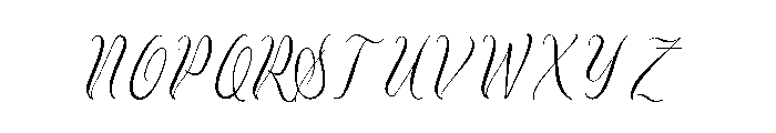 Flower Snow Demo Font UPPERCASE