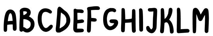 Flowerbust Regular Font UPPERCASE