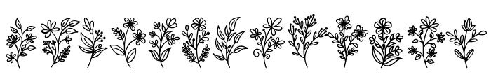 Flowering FONT