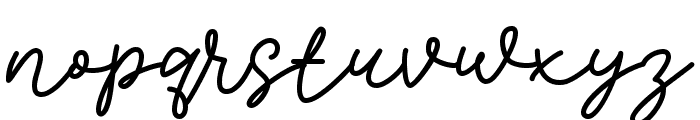 Flowing Waltz Demo Font LOWERCASE