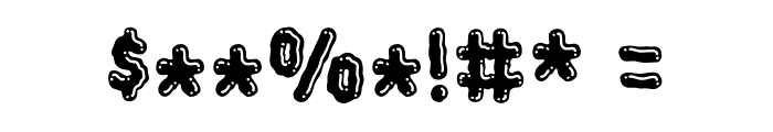 Floyal Rush DEMO Regular Font OTHER CHARS