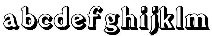 Flug Font LOWERCASE