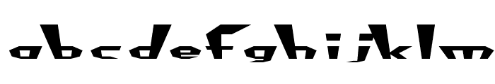FluorideBeings-Regular Font LOWERCASE